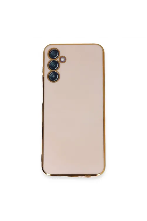 Samsung Galaxy M14 5g Kılıf Volet Silikon - Pembe