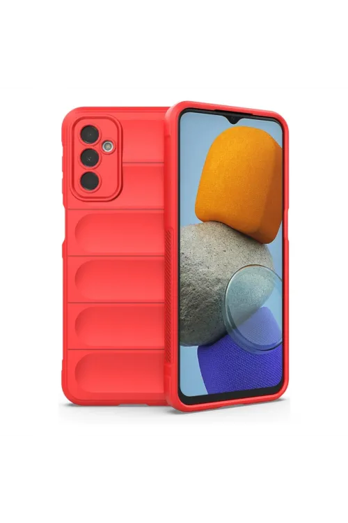 Samsung Galaxy M23 Kılıf Optimum Silikon - Kırmızı