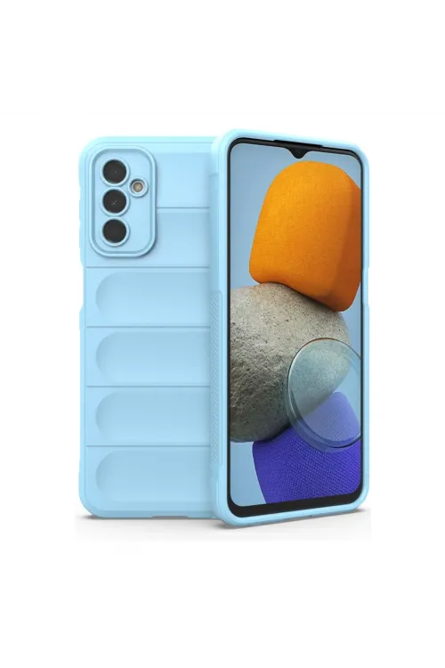 Samsung Galaxy M23 Kılıf Optimum Silikon - Sky Blue