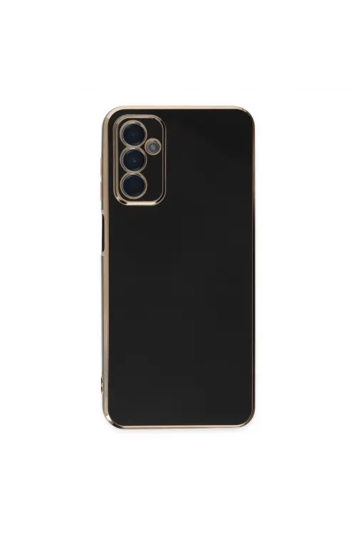 Samsung Galaxy M23 Kılıf Volet Silikon - Siyah