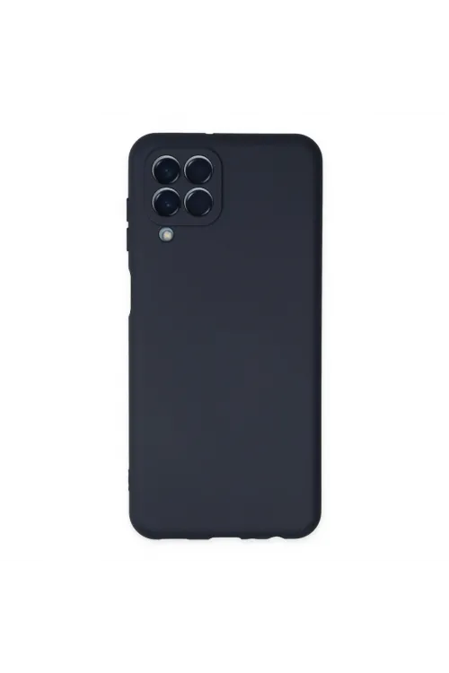 Samsung Galaxy M33 Kılıf Nano İçi Kadife Silikon - Lacivert