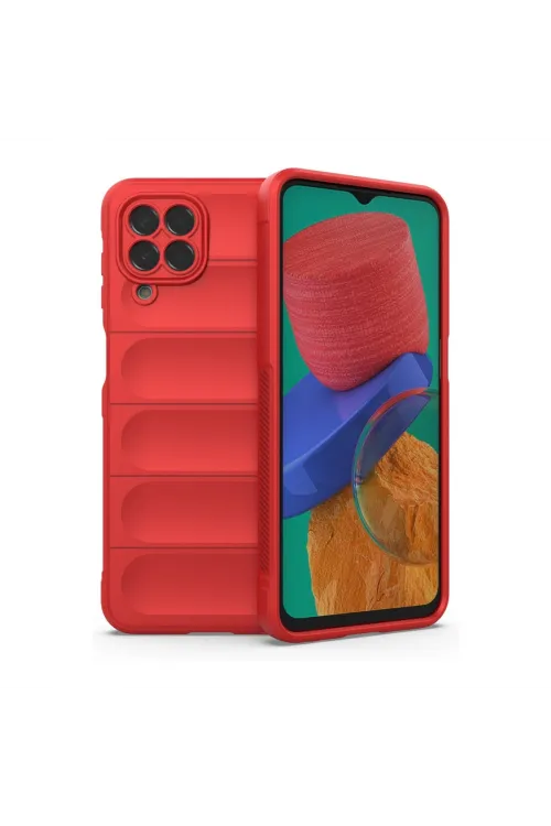 Samsung Galaxy M33 Kılıf Optimum Silikon - Kırmızı