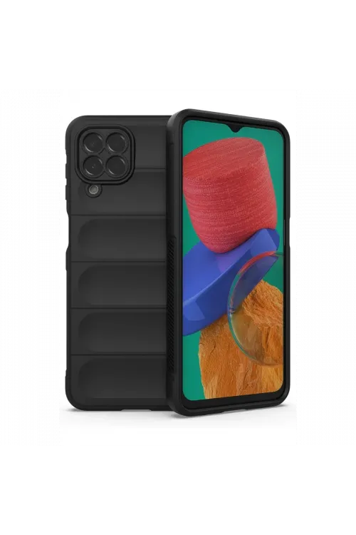 Samsung Galaxy M33 Kılıf Optimum Silikon - Siyah