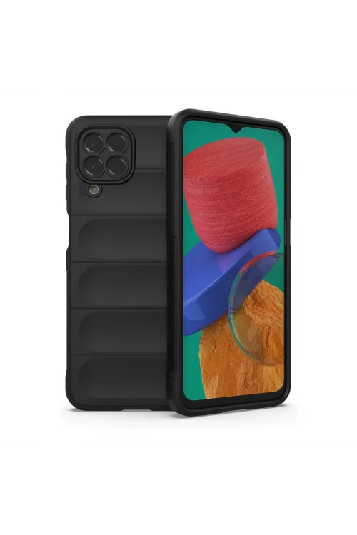 Samsung Galaxy M33 Kılıf Optimum Silikon - Siyah