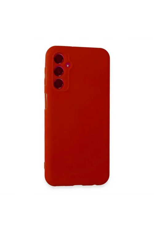 Samsung Galaxy M34 5g Kılıf First Silikon - Kırmızı