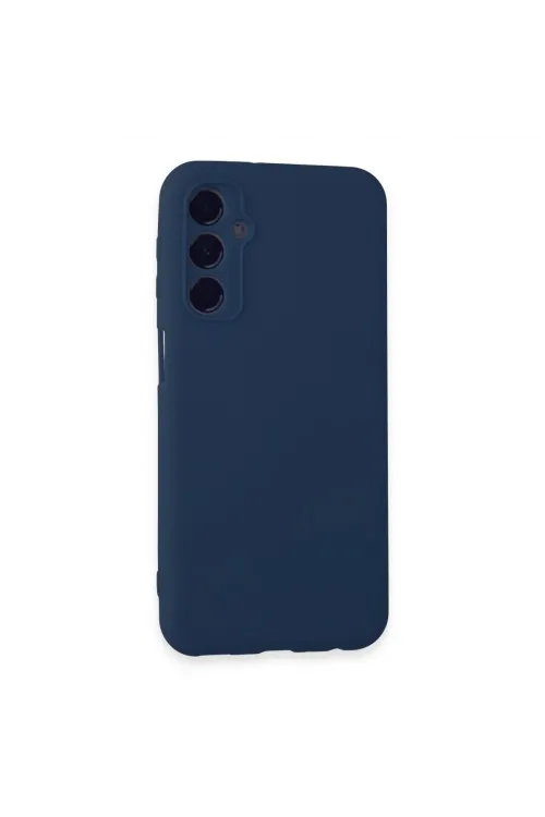 Samsung Galaxy M34 5g Kılıf First Silikon - Lacivert