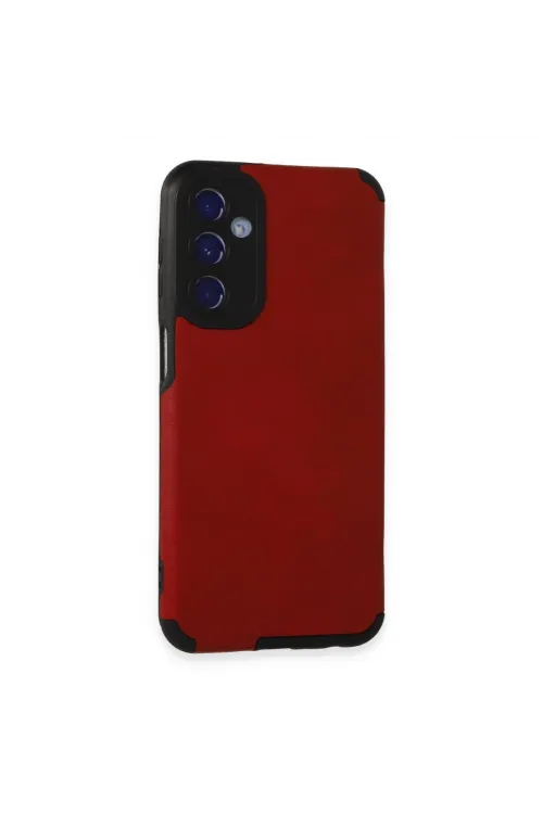 Samsung Galaxy M34 5g Kılıf Loop Deri Silikon - Kırmızı