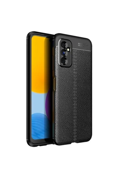 Samsung Galaxy M52 5g Kılıf Auto Focus Kapak - Siyah