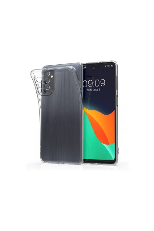 Samsung Galaxy M52 5g Kılıf Lüx Şeffaf Silikon