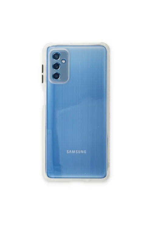 Samsung Galaxy M52 5g Kılıf Miami Şeffaf Silikon - Şeffaf