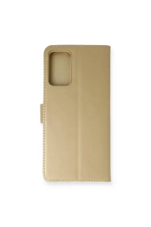 Samsung Galaxy Note 20 Kılıf Trend S Plus Kapaklı Kılıf - Gold