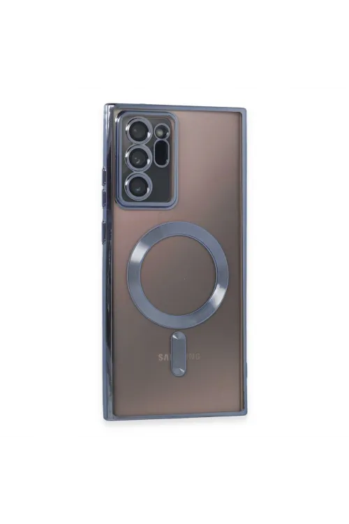 Samsung Galaxy Note 20 Ultra Kılıf Kross Magneticsafe Kapak - Sierra Blue