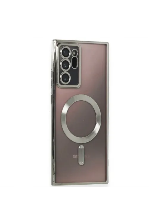 Samsung Galaxy Note 20 Ultra Kılıf Kross Magneticsafe Kapak - Titan Gri