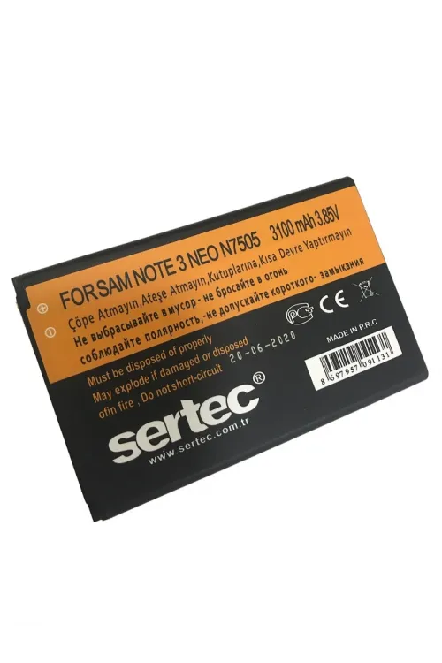 Samsung GALAXY NOTE 3 NEO / N7505 Uyumlu Batarya