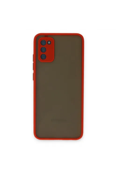 Samsung Galaxy S20 Fe Kılıf Montreal Silikon Kapak - Kırmızı