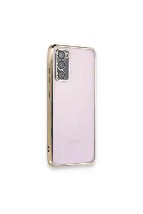 Samsung Galaxy S20 Fe Kılıf Razer Lensli Silikon - Gold