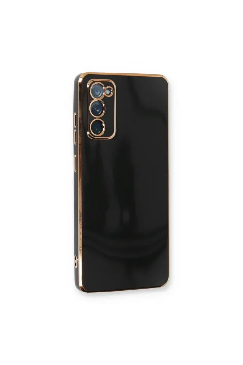 Samsung Galaxy S20 Fe Kılıf Volet Silikon - Siyah