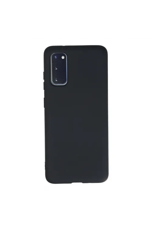 Samsung Galaxy S20 Kılıf Nano İçi Kadife Silikon - Lacivert