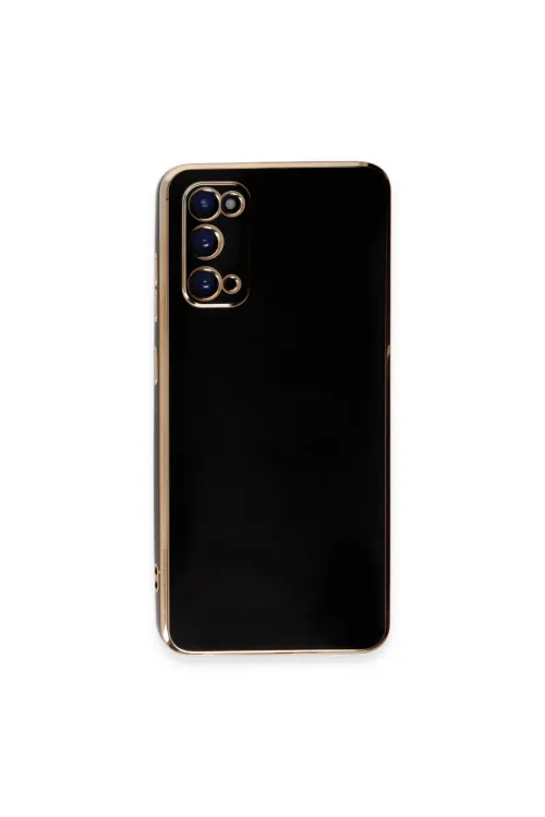 Samsung Galaxy S20 Kılıf Volet Silikon - Siyah