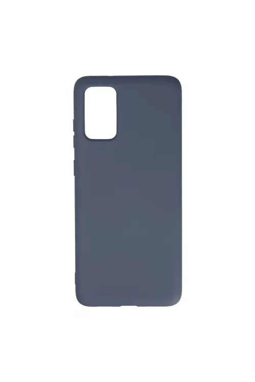 Samsung Galaxy S20 Plus Kılıf Nano İçi Kadife Silikon - Gri