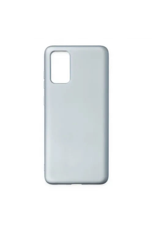 Samsung Galaxy S20 Plus Kılıf Nano İçi Kadife Silikon - Sky Blue