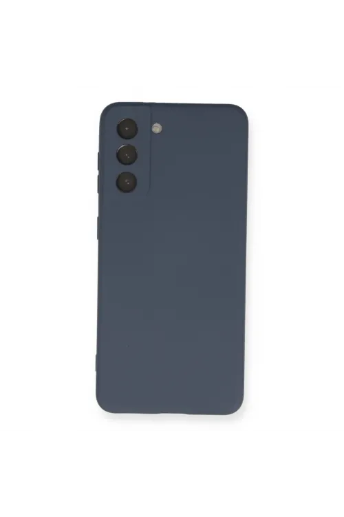 Samsung Galaxy S21 Kılıf Nano İçi Kadife Silikon - Gri