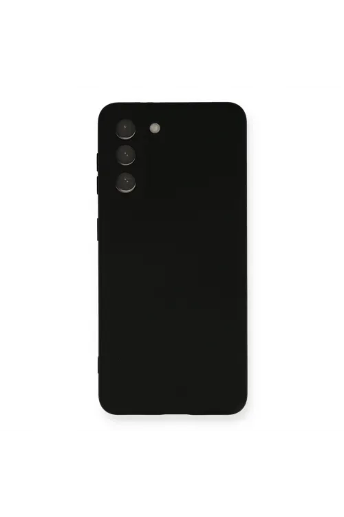 Samsung Galaxy S21 Kılıf Nano İçi Kadife Silikon - Siyah