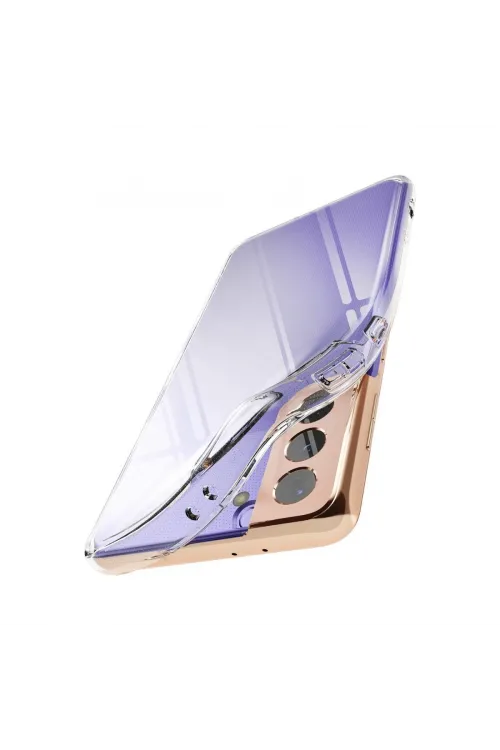 Samsung Galaxy S21 Plus Kılıf Lüx Şeffaf Silikon