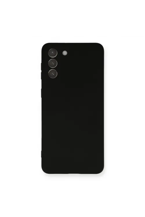 Samsung Galaxy S21 Plus Kılıf Nano İçi Kadife Silikon - Siyah