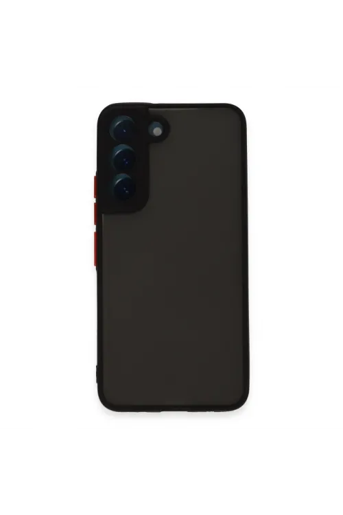 Samsung Galaxy S22 Kılıf Montreal Silikon Kapak - Siyah
