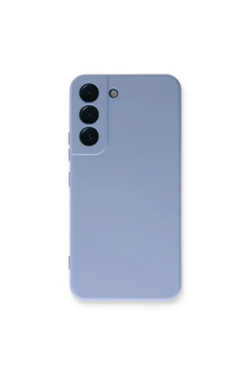 Samsung Galaxy S22 Plus Kılıf Nano İçi Kadife Silikon - Lila