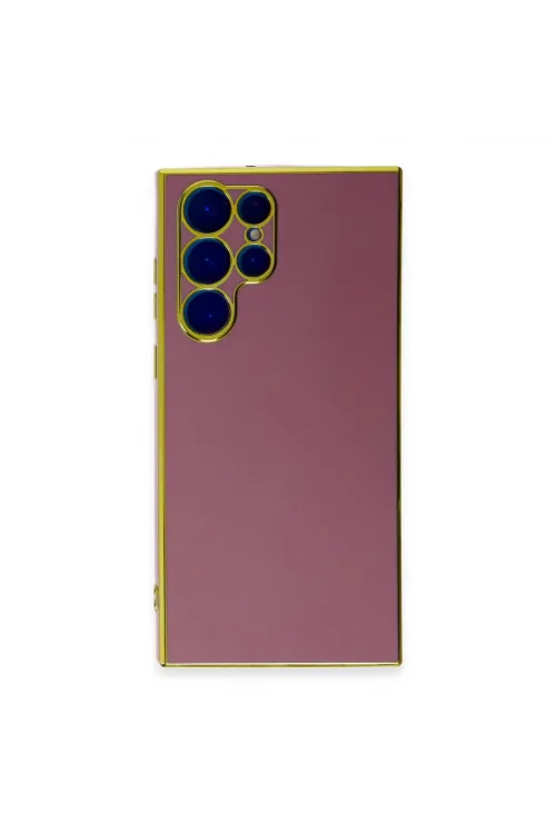 Samsung Galaxy S22 Ultra Kılıf Volet Silikon - Kırmızı
