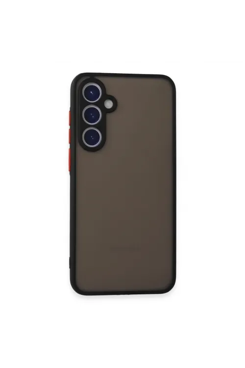 Samsung Galaxy S23 Fe Kılıf Montreal Silikon Kapak - Siyah