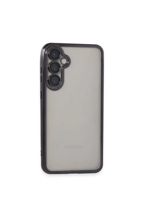 Samsung Galaxy S23 Fe Kılıf Razer Lensli Silikon - Mor