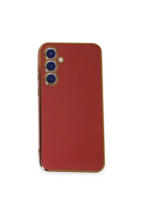 Samsung Galaxy S23 Fe Kılıf Volet Silikon - Kırmızı