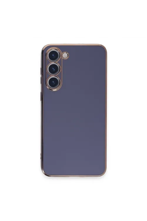 Samsung Galaxy S23 Kılıf Volet Silikon - Mavi