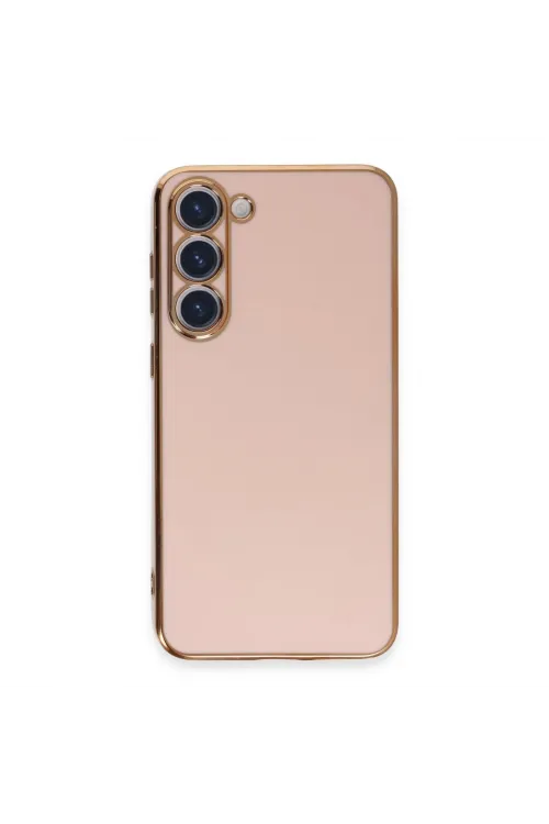 Samsung Galaxy S23 Kılıf Volet Silikon - Pembe