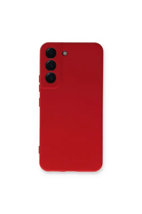 Samsung Galaxy S23 Plus Kılıf Nano İçi Kadife Silikon - Kırmızı