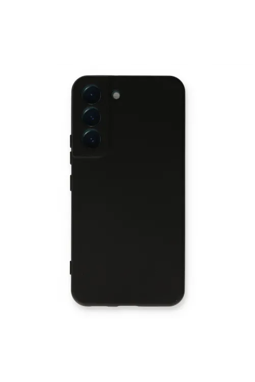 Samsung Galaxy S23 Plus Kılıf Nano İçi Kadife Silikon - Siyah