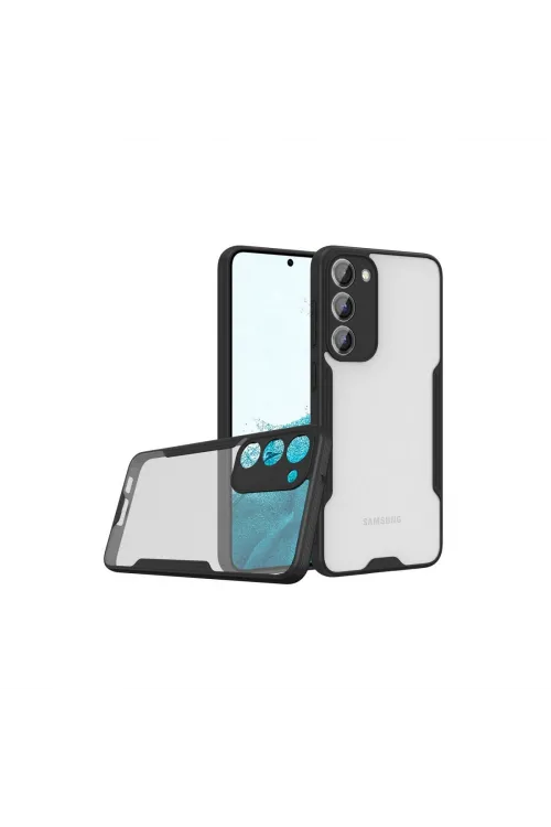 Samsung Galaxy S23 Plus Kılıf Platin Silikon - Siyah