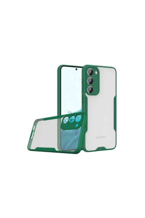 Samsung Galaxy S23 Plus Kılıf Platin Silikon - Yeşil
