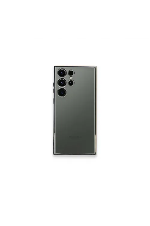 Samsung Galaxy S23 Ultra Kılıf Razer Lensli Silikon - Gold