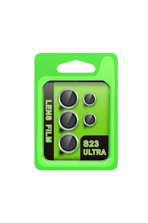 Samsung Galaxy S23 Ultra Raze Metal Kamera Lens - Yeşil