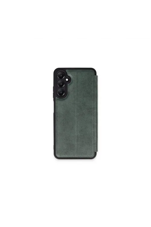 Samsung Galaxy S24 Fe Kılıf Flip Cover - Koyu Yeşil