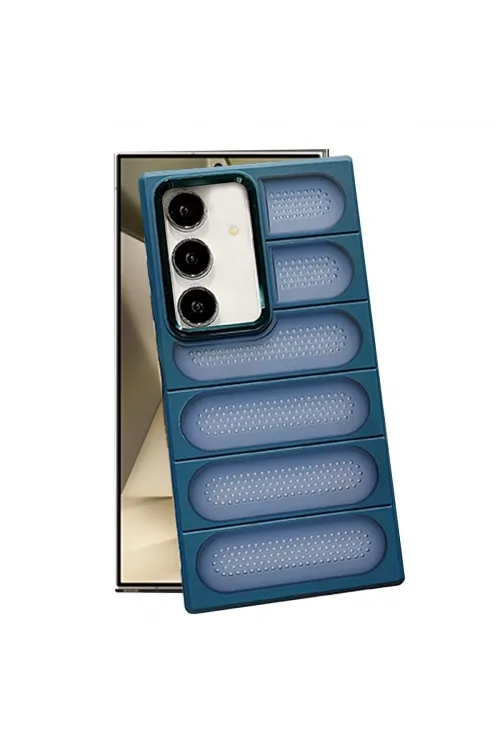 Samsung Galaxy S24 Kılıf Airmax Silikon Kapak - Lacivert