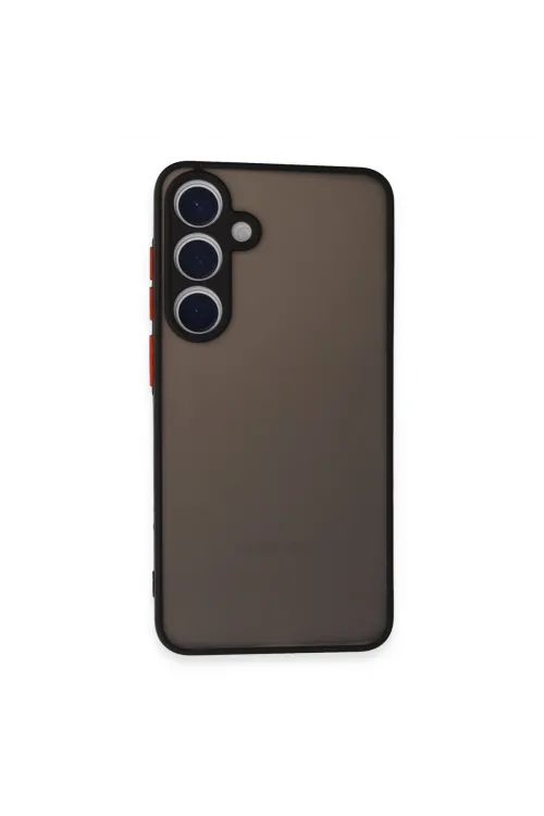 Samsung Galaxy S24 Kılıf Montreal Silikon Kapak - Siyah