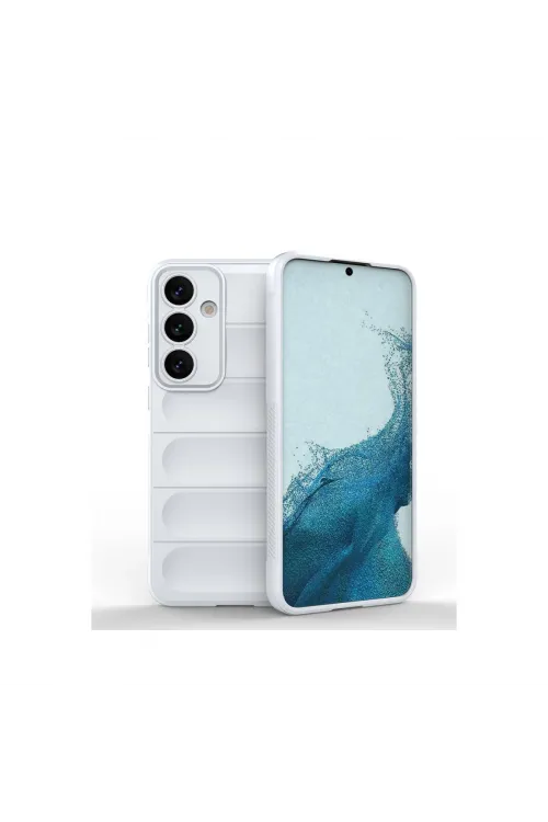 Samsung Galaxy S24 Kılıf Optimum Silikon - Krem