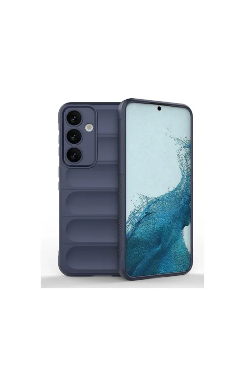 Samsung Galaxy S24 Kılıf Optimum Silikon - Lacivert