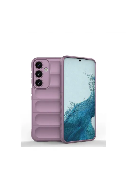 Samsung Galaxy S24 Kılıf Optimum Silikon - Mor