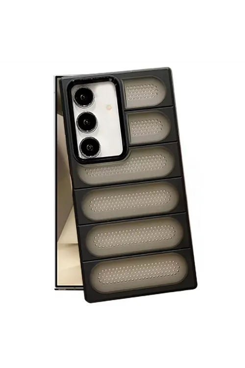 Samsung Galaxy S24 Plus Kılıf Airmax Silikon Kapak - Siyah